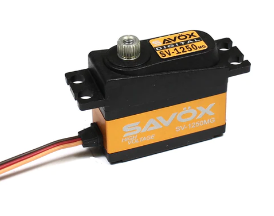 SAVOX 4.6kg MG Low Profile Servo - SAV-SV1250MGP