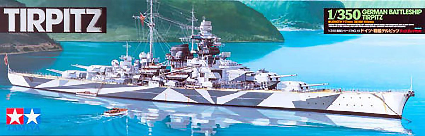 TAMIYA German Battleship Tirpitz 1:350 - T78015