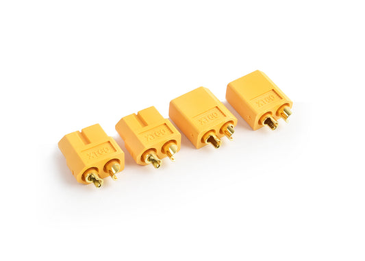 XT60 Plugs 2x Male 2x Female - TRC-0105