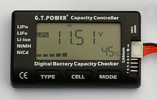 TORNADO GT Battery Test & Balance Lithium & NiMH - TRC-BATTCHECKER