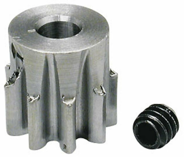 9T Mod 1 - 1mmP Pinion with a 5mm Hole