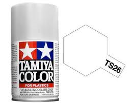 TAMIYA TS-26 Pure White Gloss Spray 100ml - T85026