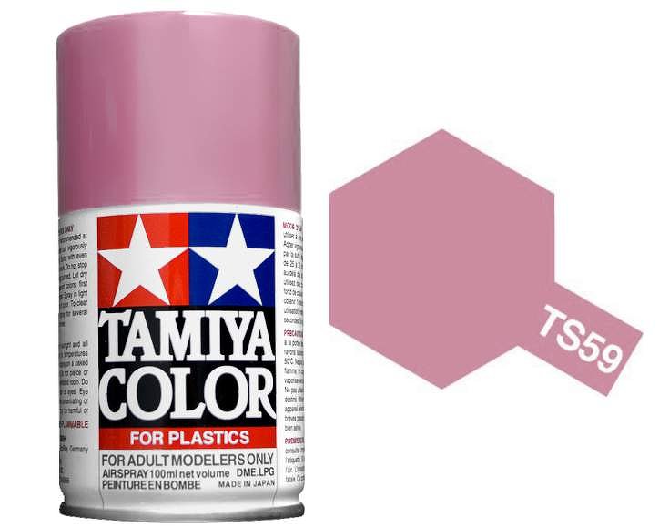 TAMIYA TS-59 Pearl Light Red Gloss Spray 100ml - T85059