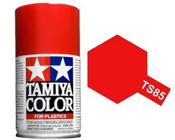 TAMIYA TS-85 Bright Mica Red Gloss Spray 100ml - T85085