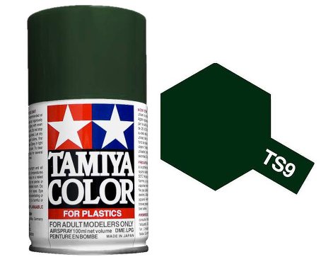 TAMIYA TS-9 British Green Gloss Spray 100ml - T85009