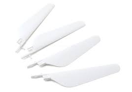 NIne Eagles Micro Heli Rotor Blades White 4pcs - NIN-4210005