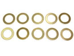 GV 8x12x0.4mm Copper Shims 10pcs - WWACO8x12x0.4