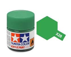 TAMIYA X-28 Park Green Mini Acrylic 10ml - T81528