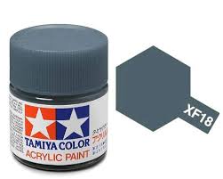 TAMIYA XF-18 Medium Blue Mini Acrylic 10ml - T81718