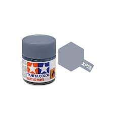 TAMIYA XF-25 Light Sea Grey Mini Acrylic 10ml - T81725