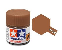 TAMIYA XF-28 Dark Copper Mini Acrylic 10ml - T81728