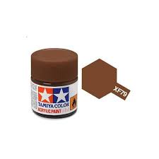 TAMIYA XF-79 Linoleum Deck Brown Mini Acrylic 10ml - T81779