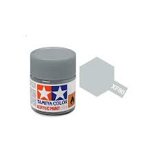 TAMIYA XF-80 Royal Light Grey Mini Acrylic 10ml - T81780