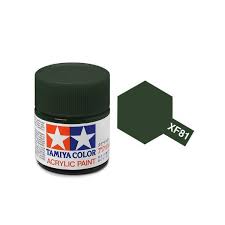 TAMIYA XF-81 RAF Dark Green 2 Mini Acrylic 10ml - T81781