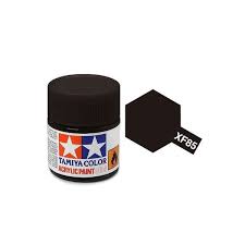 TAMIYA XF-85 Rubber Black Mini Acrylic 10ml - T81785