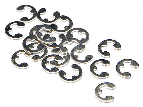 HPI 2.5mm E-Clips 20pcs - HPI-Z241