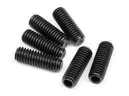 HPI 4x12mm Grub Screws 6pcs - HPI-Z726